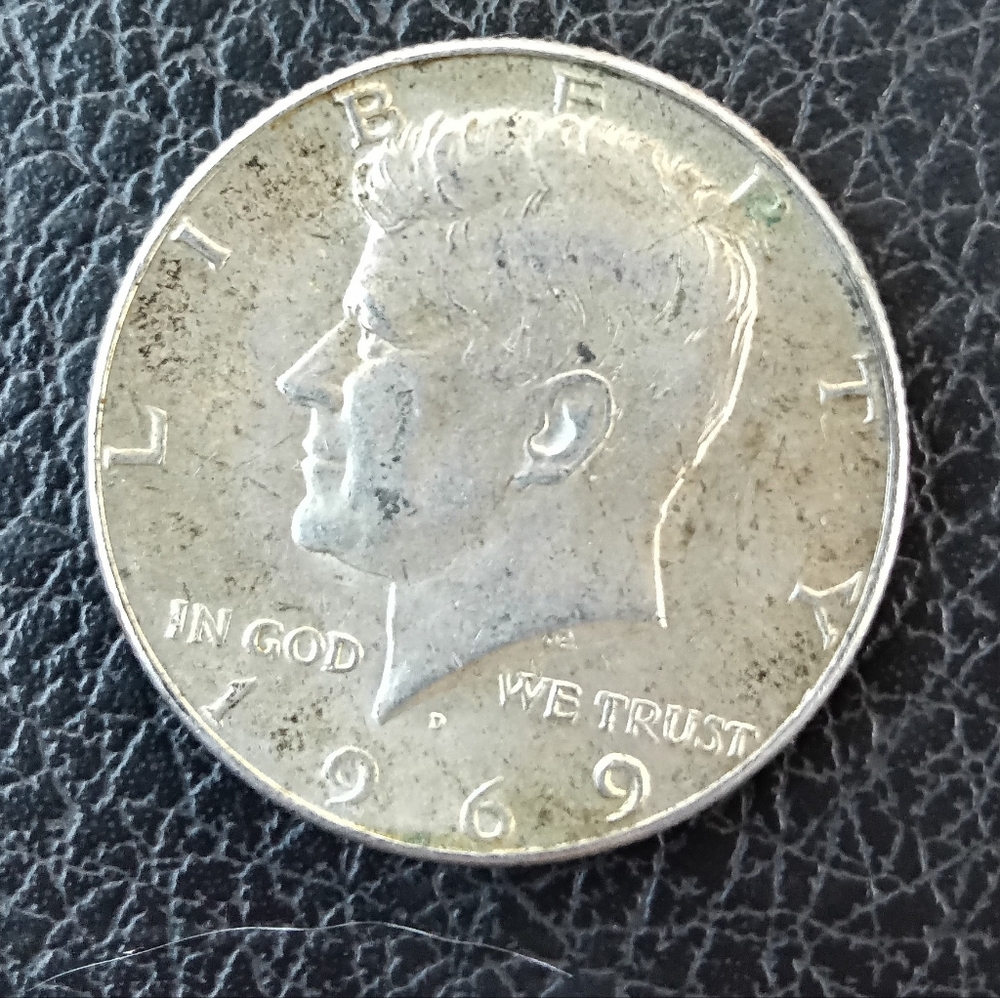 1969 Kennedy Half Dollar Coin